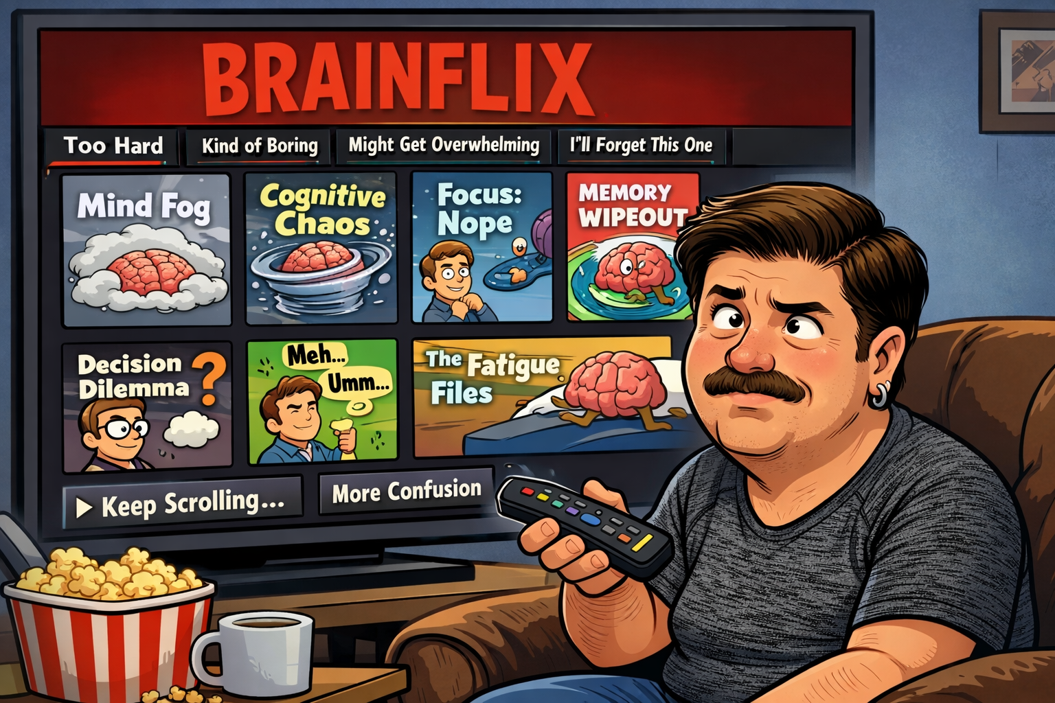 Netflix and what was I talking about?